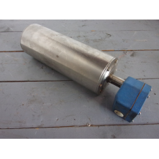L 310 mm D 113 mm Roestvrij staal, Van der Graaf . TM113B25-0425PL3 CR. UNUSED.